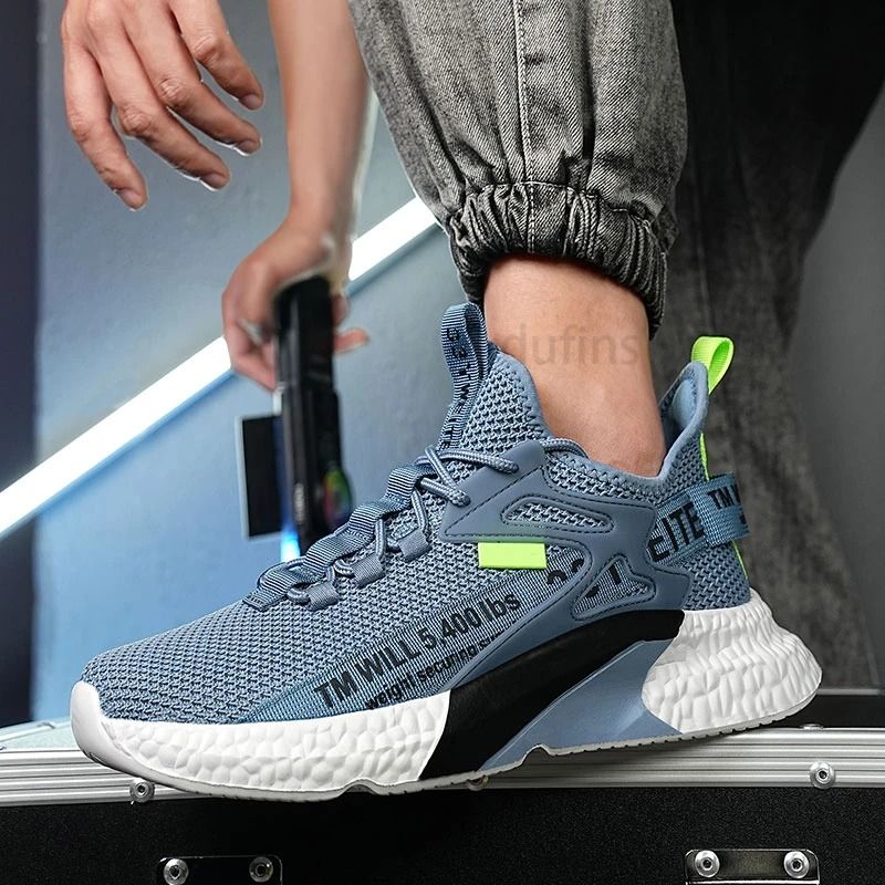 Mens Lightweight Mesh Running Sneakers Summer Casual Sport Shoes