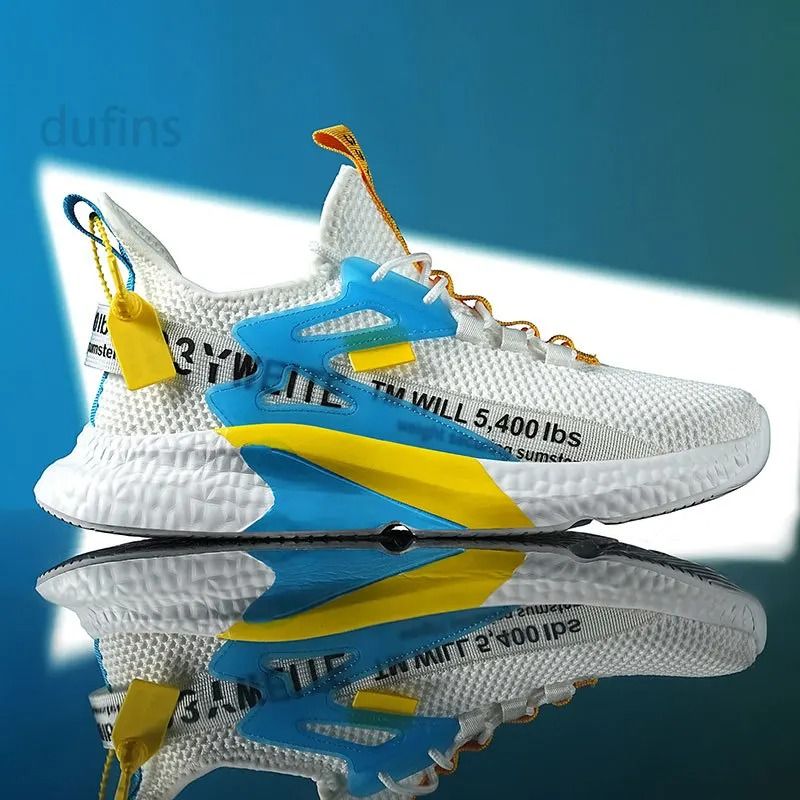 Mens Lightweight Mesh Running Sneakers Summer Casual Sport Shoes