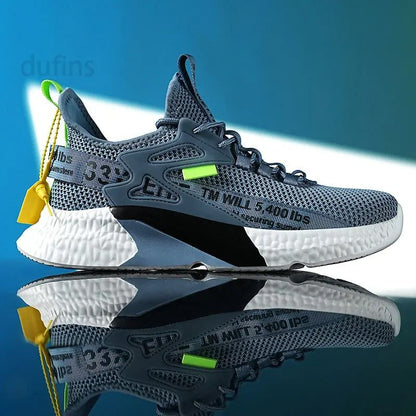 Mens Lightweight Mesh Running Sneakers Summer Casual Sport Shoes