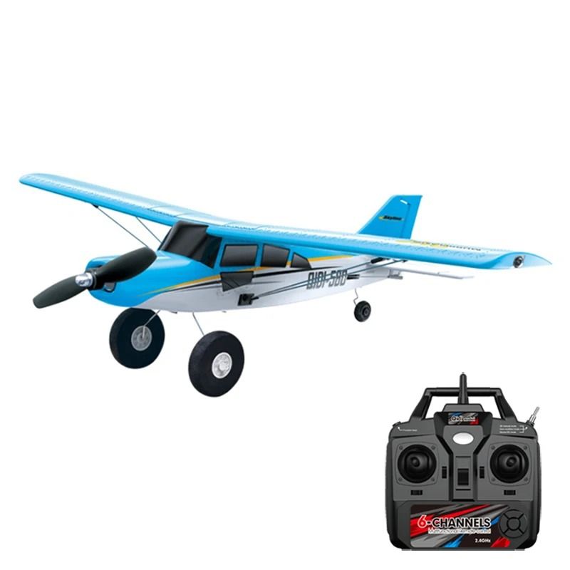 Off-Road RC Airplane Fixed Wing Brushless 4CH Remote Control Aircraft Model for Kids and Hobbyists