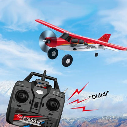 Off-Road RC Airplane Fixed Wing Brushless 4CH Remote Control Aircraft Model for Kids and Hobbyists