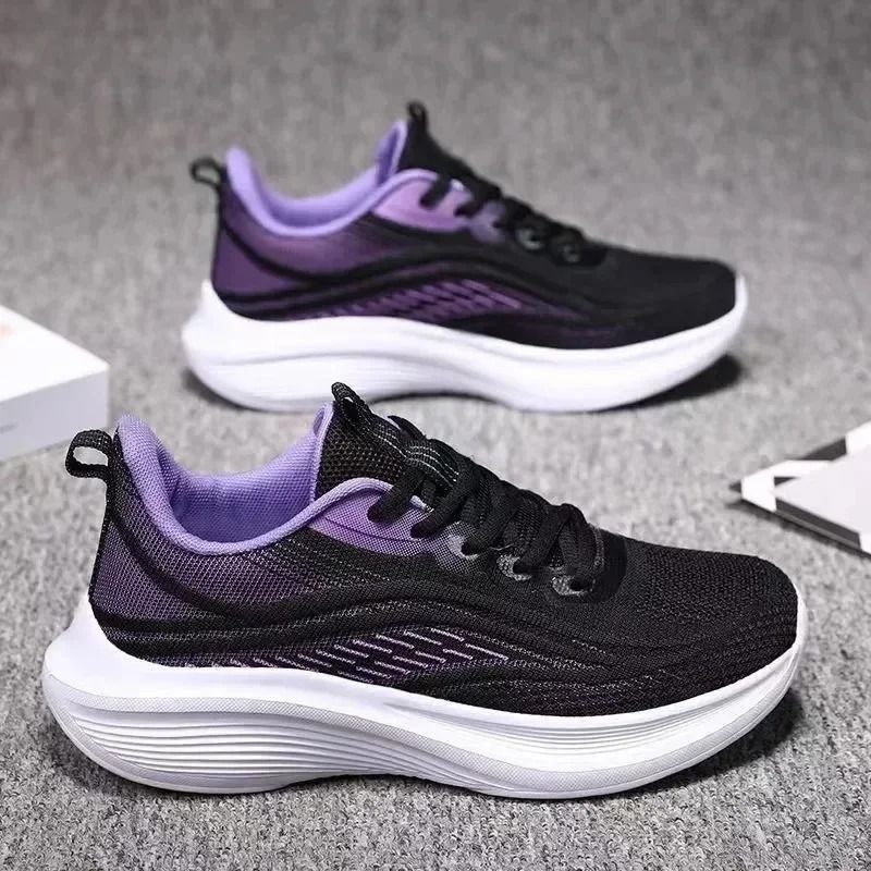 Casual Running Shoes for Women Breathable Mesh Anti Slip Sneakers for Summer and Outdoor Sports