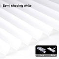 semi shading white