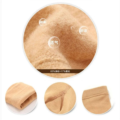 Women Thermal Velvet Pantyhose Thick Warm Fleece Lined Slim Leggings