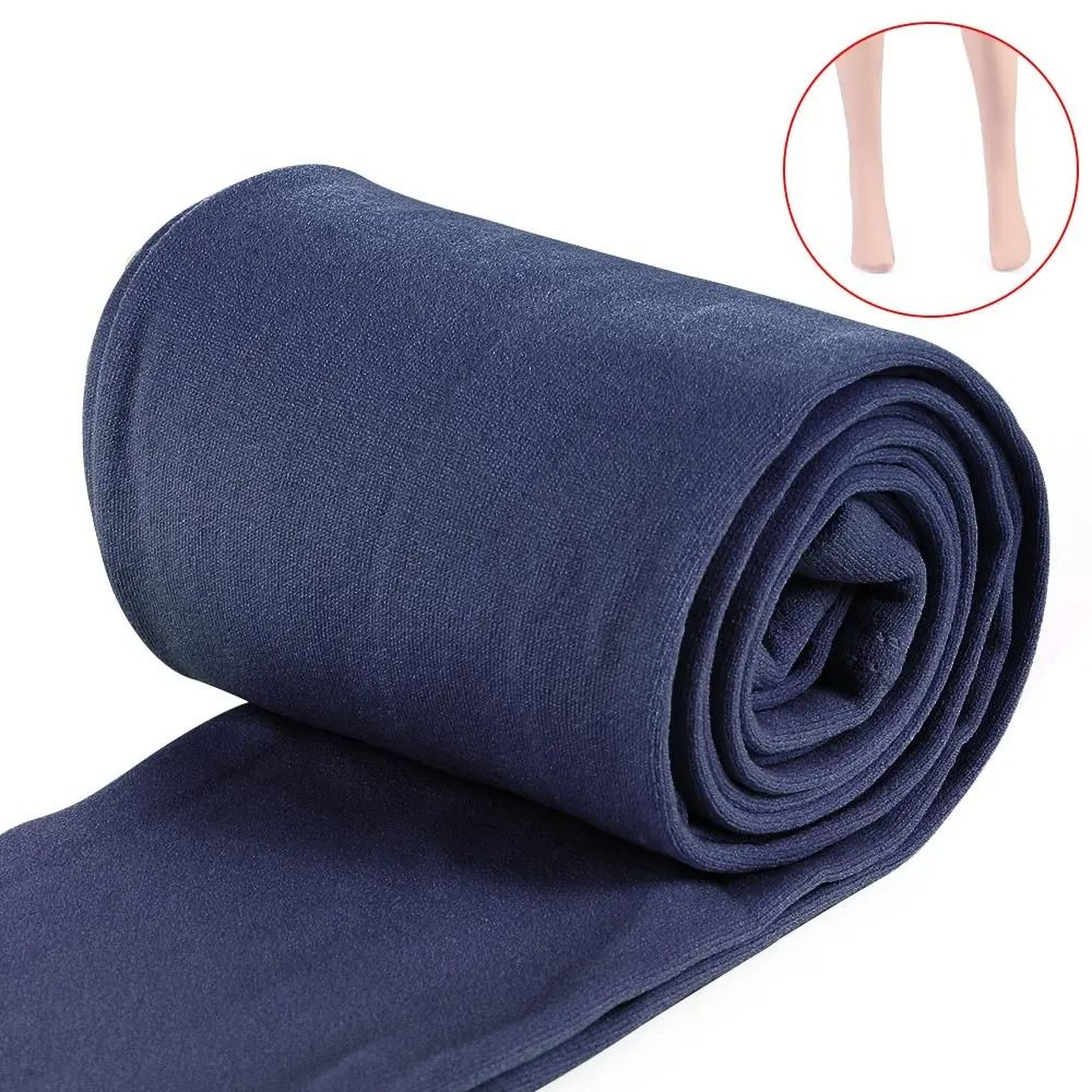 Women Thermal Velvet Pantyhose Thick Warm Fleece Lined Slim Leggings