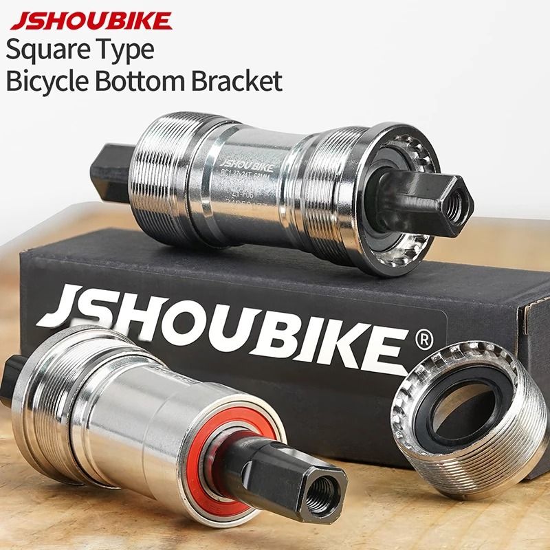 Square Taper Bottom Bracket BSA 68mm Sealed Bearing for MTB and Road Bikes