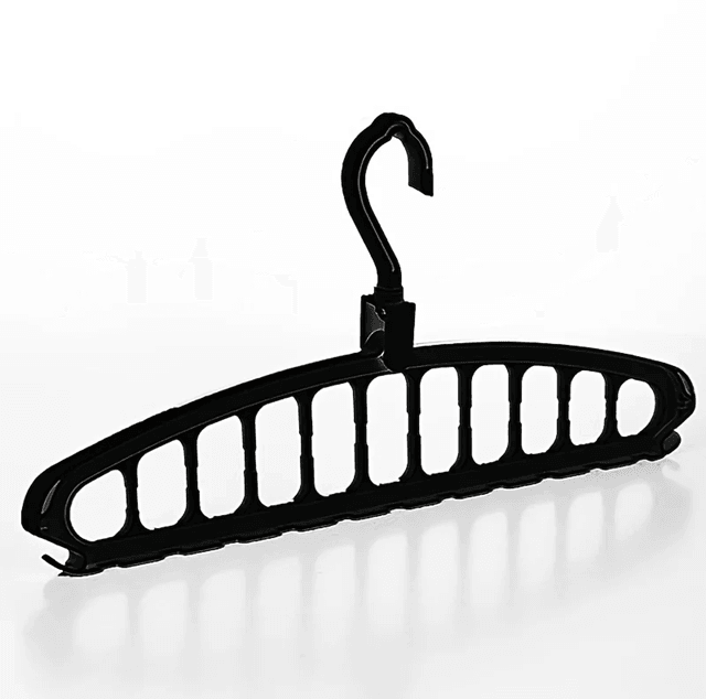 SpaceMax Folding Multi Hole Clothes Hanger and Wardrobe Organizer for Space Saving Storage