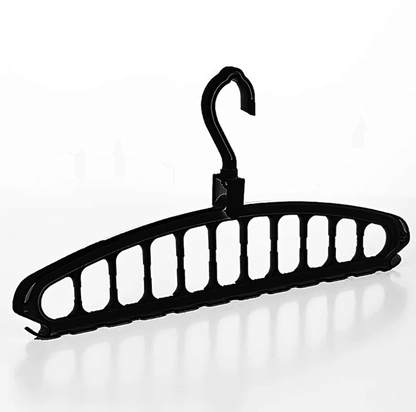 SpaceMax Folding Multi Hole Clothes Hanger and Wardrobe Organizer for Space Saving Storage
