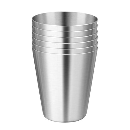 Stainless Steel Mini Cups Set Portable Travel Drinkware with Case