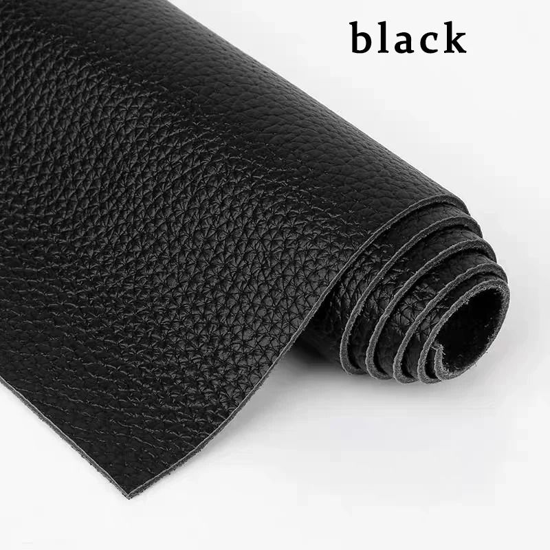 Genuine Top-Grain Cowhide Leather Fabric – Premium Brown Upholstery Material for Sofas, Headboards, and Crafts