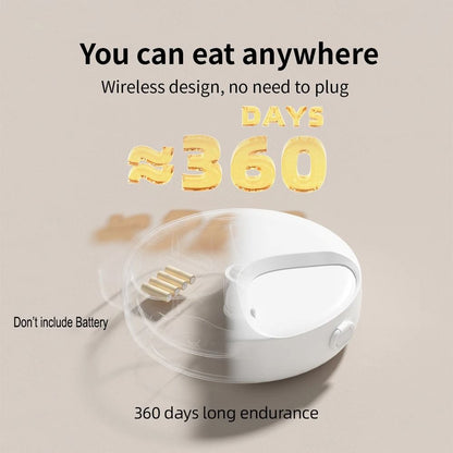 Automatic Pet Feeder with 4 Meals Timing and Slow Feeding for Cats and Dogs