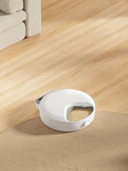 Automatic Pet Feeder with 4 Meals Timing and Slow Feeding for Cats and Dogs