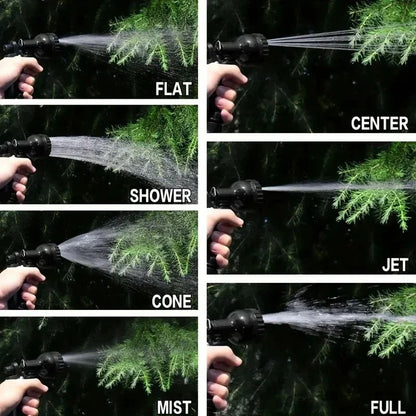 Premium Expandable High Pressure Car Wash Hose with Multi-Function Nozzle