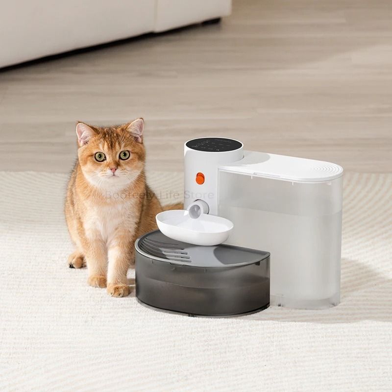 Cat Water Fountain Moving Water Automatic Pet Feeder and Dog Drinker