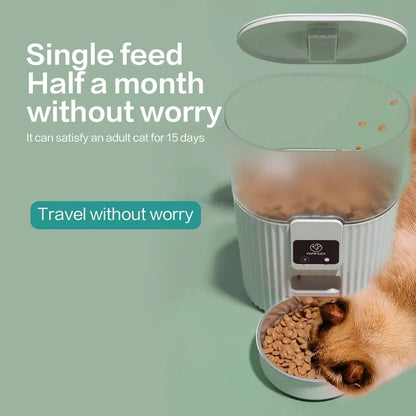 Automatic Pet Feeder WiFi Remote Smart Food Dispenser for Cats and Dogs