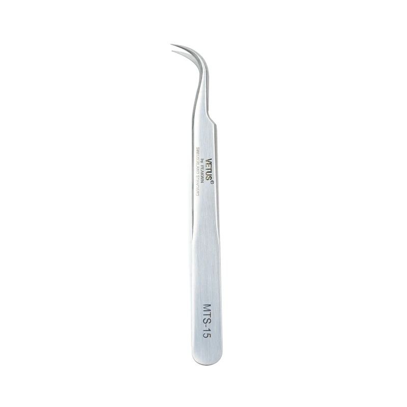 Precision Stainless Steel Tweezers for Eyelash Extensions