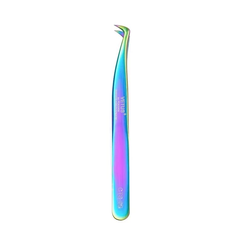 Precision Stainless Steel Tweezers for Eyelash Extensions
