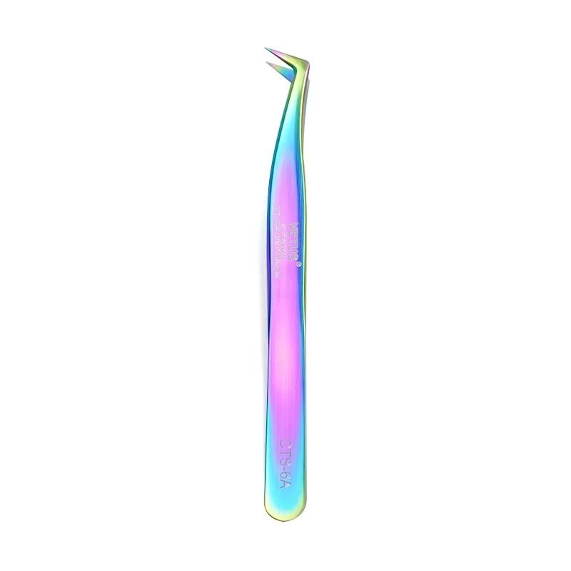 Precision Stainless Steel Tweezers for Eyelash Extensions
