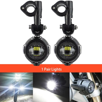 ProBeam 40W LED Auxiliary Fog & Spot Light – Universal Motorcycle Driving Lamp for BMW R1200GS, F800GS, K1600 & More