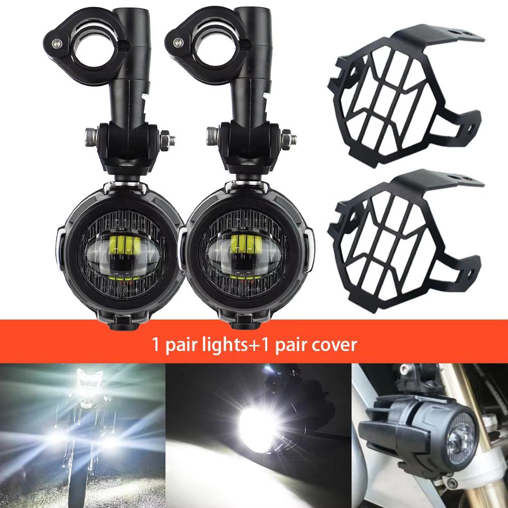 ProBeam 40W LED Auxiliary Fog & Spot Light – Universal Motorcycle Driving Lamp for BMW R1200GS, F800GS, K1600 & More