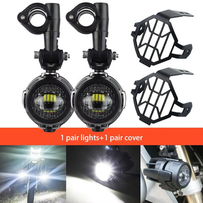ProBeam 40W LED Auxiliary Fog & Spot Light – Universal Motorcycle Driving Lamp for BMW R1200GS, F800GS, K1600 & More