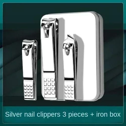 Nail Clippers for Men with Catcher