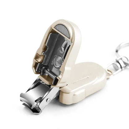 Nail Clippers for Men with Catcher