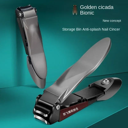 Nail Clippers for Men with Catcher