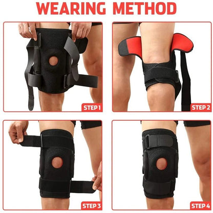 Adjustable Orthopedic Knee Support Brace for Pain Relief and Stability