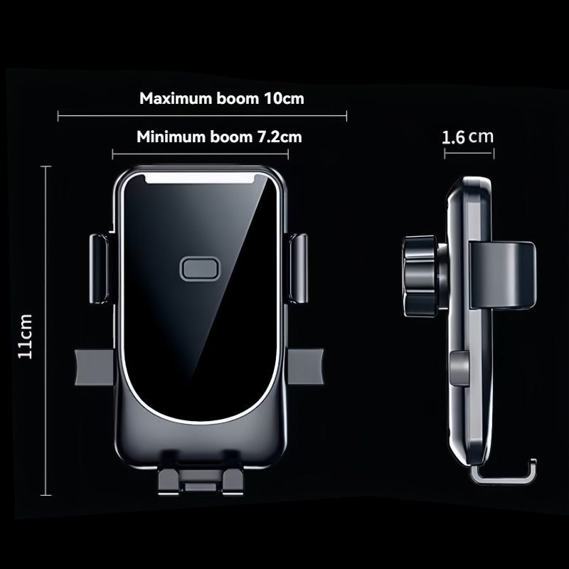 Universal Smartphone Holder, Air Vent Suction Hook Mount, Car Navigation Bracket for Phones