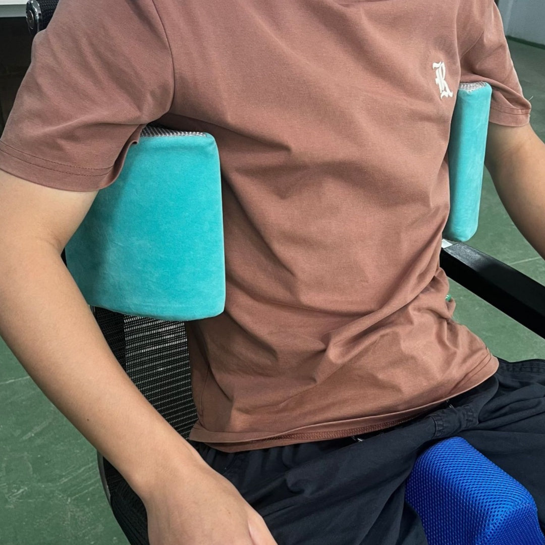 Adjustable Wheelchair Back Support Cushion with Side Positioning Pillow