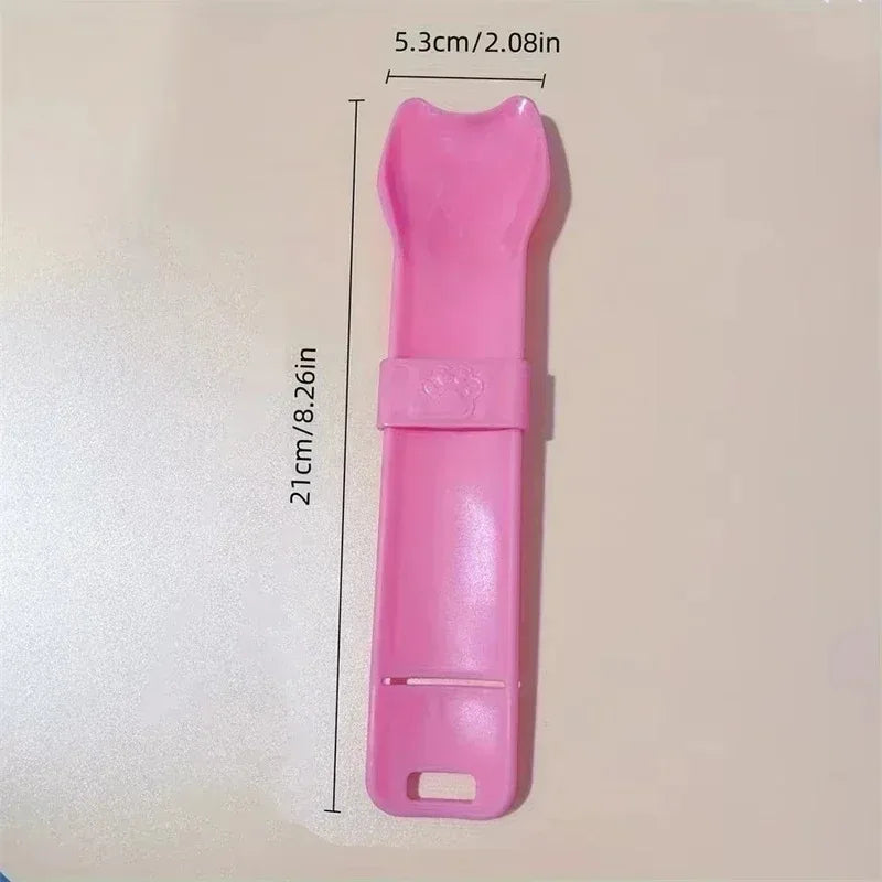 Supplies Cat Strip Squeeze Spoon, Wet Cat Treats Pet Cats, Liquid Snack Feeding Tool Pet Feeder, Strip Feeder