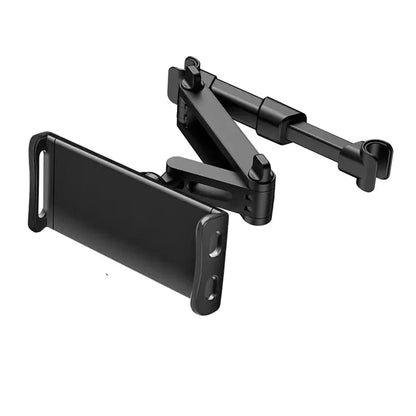 Rotating Seat Headrest Bracket, Telescopic Car Rear Pillow, Phone Tablet Holder for Kids Travel
