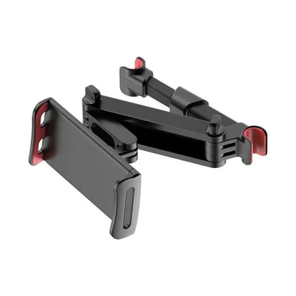 Rotating Seat Headrest Bracket, Telescopic Car Rear Pillow, Phone Tablet Holder for Kids Travel