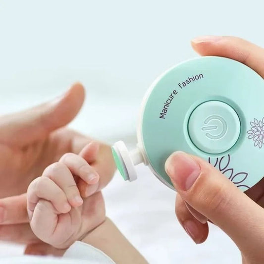 Electric Baby Nail Trimmer Kit Gentle Infant Nail Polisher and Safe Manicure Tool