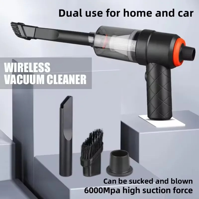 Cordless Handheld Car Vacuum, High Power Portable Auto Cleaner, Wireless Vacuum for Home and Office