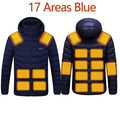 17 areas  / blue