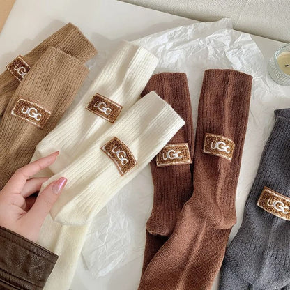 Cozy Winter Knit Socks for Women