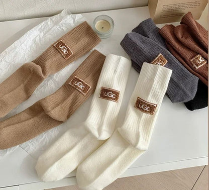 Cozy Winter Knit Socks for Women