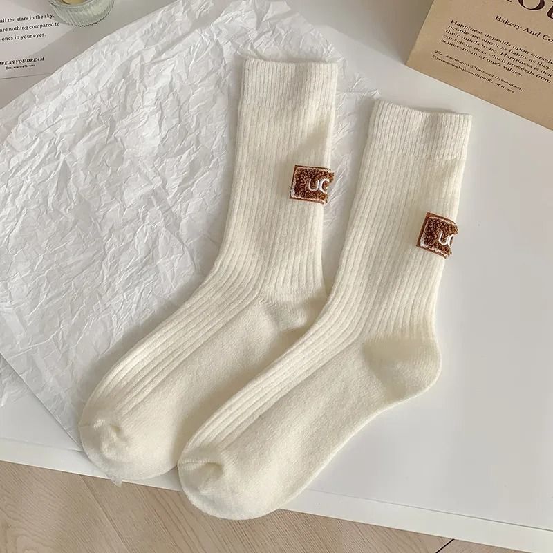 Cozy Winter Knit Socks for Women