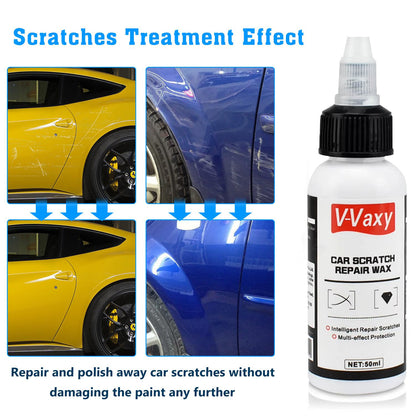 V-Vaxy Car Scratch Remover Wax, Polishing Compound, Rust Cleaning Agent for Auto Paint and Wheel Hub Repair
