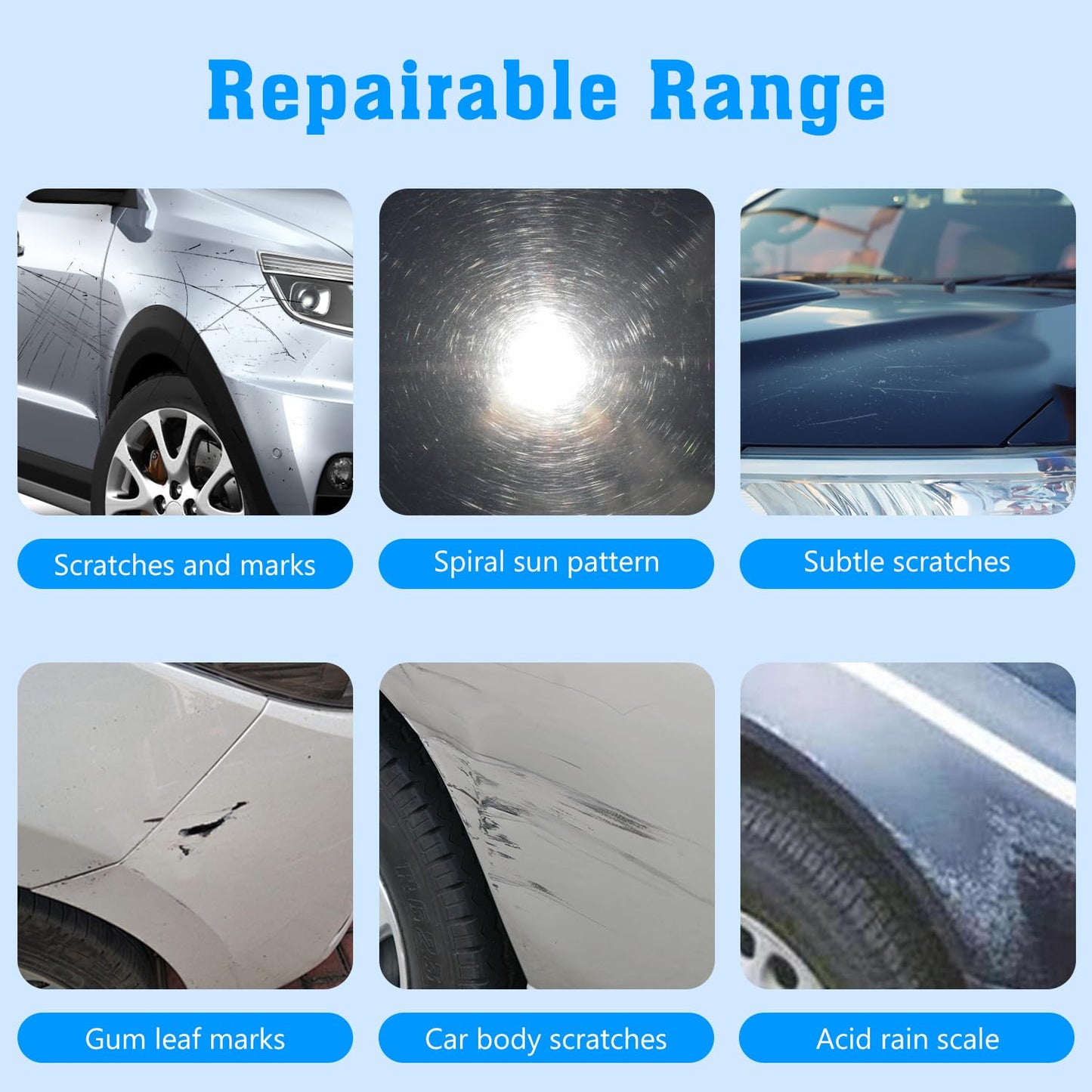 V-Vaxy Car Scratch Remover Wax, Polishing Compound, Rust Cleaning Agent for Auto Paint and Wheel Hub Repair