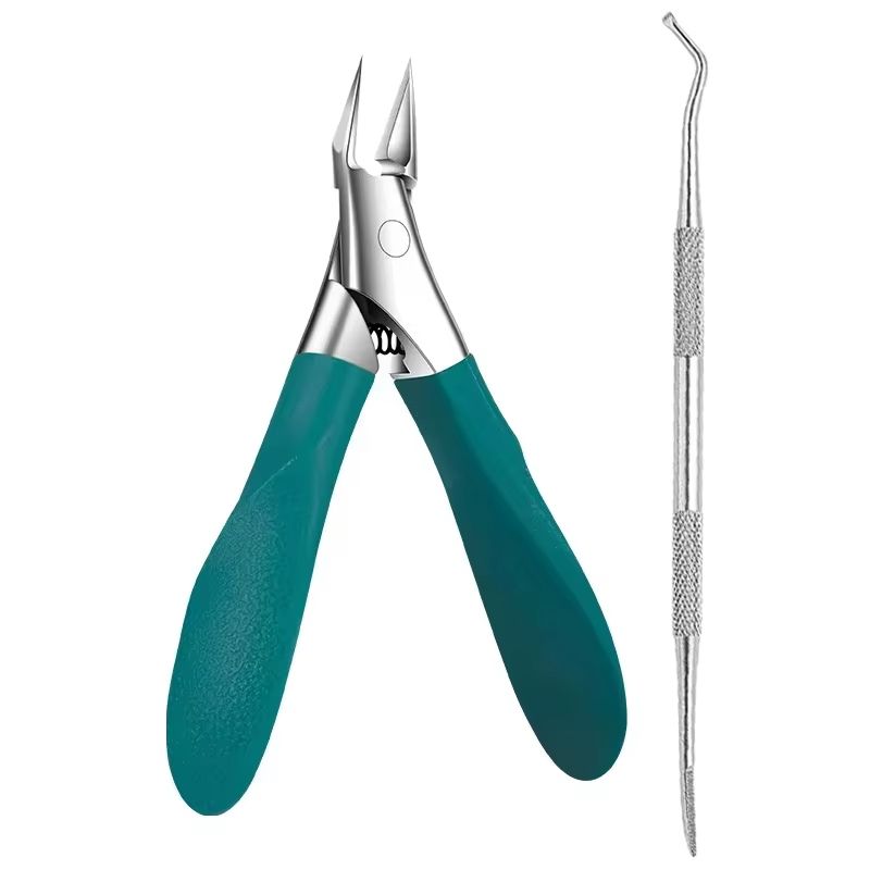Stainless Steel Toenail Clipper with Straight Blade – Precision Tool for Ingrown & Thick Nails
