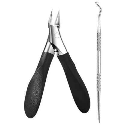 Stainless Steel Toenail Clipper with Straight Blade – Precision Tool for Ingrown & Thick Nails