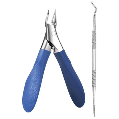 Stainless Steel Toenail Clipper with Straight Blade – Precision Tool for Ingrown & Thick Nails
