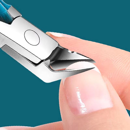 Stainless Steel Toenail Clipper with Straight Blade – Precision Tool for Ingrown & Thick Nails