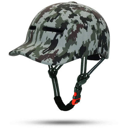 Electric Bike Riding Safety Helmet, Electric Scooter Helmet for Adults and Kids, Protective Bicycle Helmet