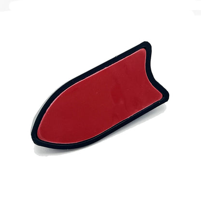 Car EVO Style PP Roof Shark Fins Spoiler Wing Kit, UV Protected, Weatherproof Vortex Generator