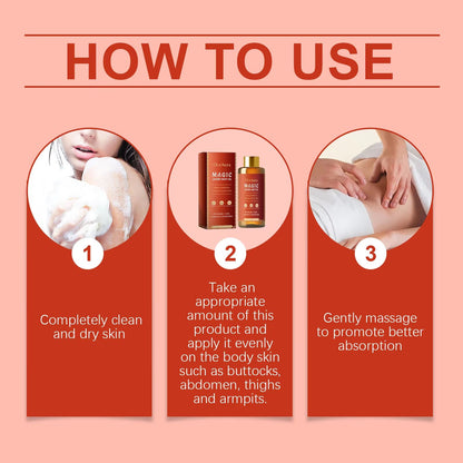 Magic Luxury Body Oil Firming & Deep Moisturizing Treatment for Sagging Skin