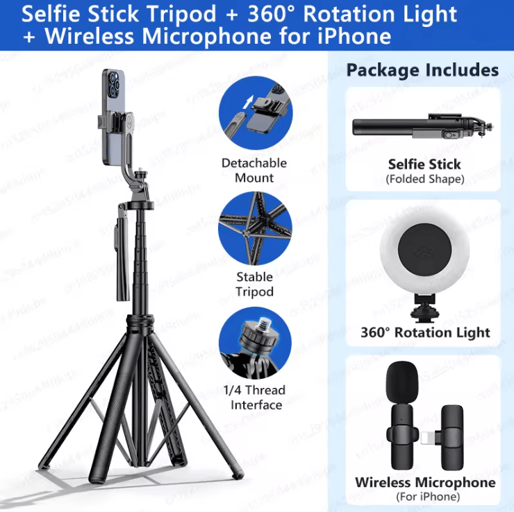 ProFlex Video Creator Tripod & Selfie Stick Stand